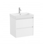 Roca Ona Unik zestaw łazienkowy 60 cm z szufladami biały mat A851688509