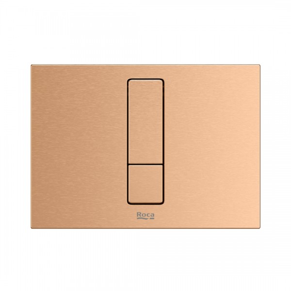 Roca PS4 przycisk spłukujący do WC brushed cooper A8902213RM
