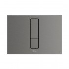 Roca PS4 przycisk spłukujący do WC brushed graphite A8902213GM