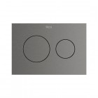 Roca PS3 przycisk spłukujący do WC brushed graphite A8902233GM