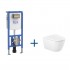Roca zestaw podtynkowy Duplo S + miska WC wisząca Ona Rimless z deską WC wolnoopadającą A893107560