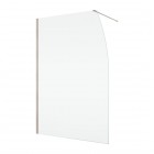 Ronal Easy 2.0 ścianka prysznicowa wolnostojąca Walk-in 90 cm brąz szczotkowany D40S0902807