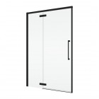 Sanswiss Oriana drzwi prysznicowe 90 cm lewe czarny mat D36T13L0900607