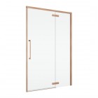 Sanswiss Oriana drzwi prysznicowe 90 cm prawe miedź szczotkowana D36T13R0902707