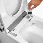 Roca Vorea In-Wash toaleta myjąca wisząca Rimless Vortex biała A803500001