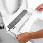 Roca Vorea In-Wash toaleta myjąca wisząca Rimless Vortex biała A803500001