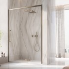 Sanswiss Oriana drzwi prysznicowe 90 cm prawe brąz szczotkowany D36T13R0902807