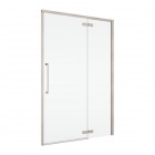 Sanswiss Oriana drzwi prysznicowe 90 cm prawe brąz szczotkowany D36T13R0902807