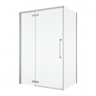 Sanswiss Oriana kabina prysznicowa prostokątna 90x80 cm srebrny połysk 78661