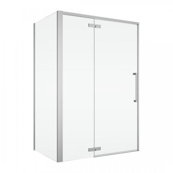 Sanswiss Oriana kabina prysznicowa prostokątna 90x80 cm lewa srebrny połysk 78789
