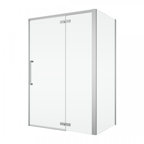 Sanswiss Oriana kabina prysznicowa prostokątna 90x80 cm prawa srebrny połysk 78810