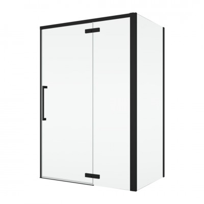 Sanswiss Oriana kabina prysznicowa prostokątna 90x80 cm prawa czarny mat 78851 Sanswiss Oriana kabina prysznicowa prostokątna 90x80 cm prawa czarny mat 78851