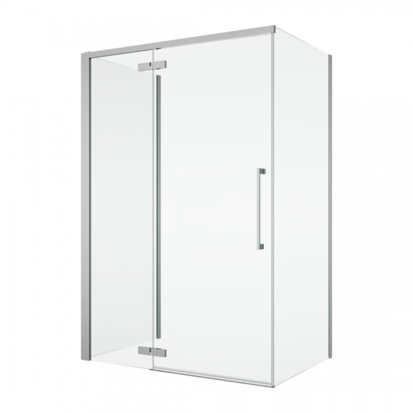 Sanswiss Oriana kabina prysznicowa prostokątna 90x80 cm lewa srebrny połysk 78915