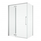 Sanswiss Oriana kabina prysznicowa prostokątna 90x80 cm lewa srebrny połysk 78915