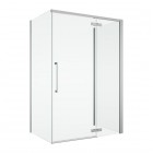 Sanswiss Oriana kabina prysznicowa prostokątna 90x80 cm prawa srebrny połysk 78936