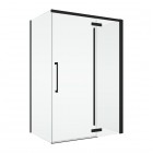 Sanswiss Oriana kabina prysznicowa prostokątna 90x80 cm prawa czarny mat 78971