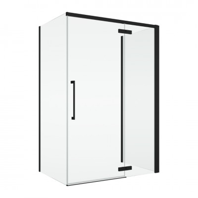 Sanswiss Oriana kabina prysznicowa prostokątna 90x80 cm prawa czarny mat 78971