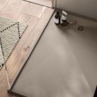 Ronal Air brodzik prostokątny 90x70 cm konglomeratowy len W37AS09007015