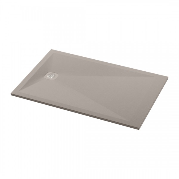 Ronal Air brodzik prostokątny 170x80 cm konglomeratowy len W37AS17008015