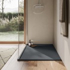 Ronal Air brodzik prostokątny 90x70 cm konglomeratowy antracyt W37AS09007017