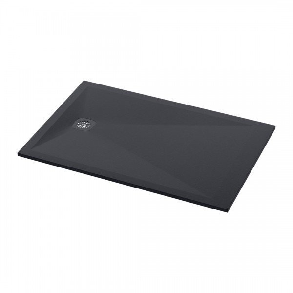 Ronal Air brodzik prostokątny 120x90 cm konglomeratowy antracyt W37AS12009017