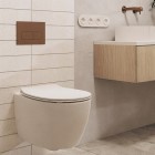 Deante przycisk spłukujący Slim do stelaży WC brąz szczotkowany CST_C51P
