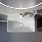 Laufen Pro X umywalka 55x38 cm prostokątna ścienna biała H8188620001041