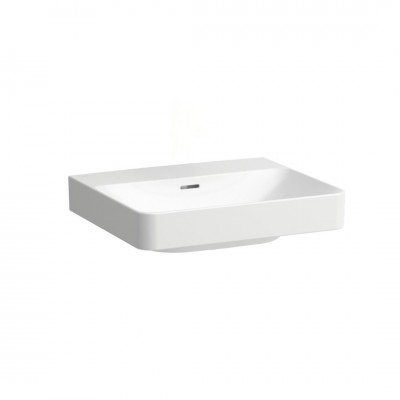 Laufen Pro X umywalka 55x46,5 cm prostokątna ścienna szlifowany spód biała H8168620001091