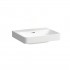 Laufen Pro X umywalka 55x46,5 cm prostokątna ścienna szlifowany spód biała H8168620001091