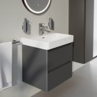 Laufen Pro X umywalka 60x46,5 cm prostokątna ścienna biała H8108630001041