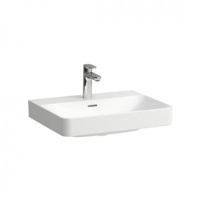 Laufen Pro X umywalka 60x46,5 cm prostokątna ścienna szlifowany spód biała H8168630001041