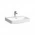 Laufen Pro X umywalka 60x46,5 cm prostokątna ścienna szlifowany spód biała H8168630001041