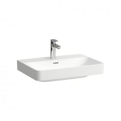 Laufen Pro X umywalka 65x46,5 cm prostokątna ścienna biała H8108640001041