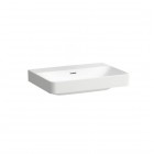 Laufen Pro X umywalka 65x46,5 cm prostokątna ścienna szlifowany spód biała H8168640001091