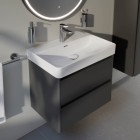 Laufen Pro X umywalka 70x46,5 cm prostokątna ścienna biała H8108650001041