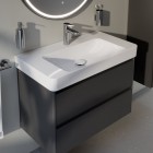 Laufen Pro X umywalka 80x46,5 cm prostokątna ścienna biała H8108670001041
