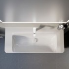 Laufen Pro X umywalka 105x46,5 cm prostokątna ścienna biała H8108690001041