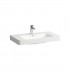 Laufen Pro X umywalka 80x46,5 cm prostokątna ścienna szlifowany spód biała H8168670001041