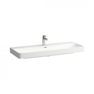 Laufen Pro X umywalka 120x46,5 cm prostokątna ścienna biała H8148610001041