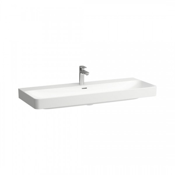Laufen Pro X umywalka 120x46,5 cm prostokątna ścienna biała H8148610001041