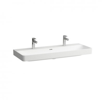 Laufen Pro X umywalka 120x46,5 cm prostokątna ścienna biała H8148610001071