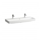 Laufen Pro X umywalka 120x46,5 cm prostokątna ścienna biała H8148610001071
