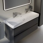 Laufen Pro X umywalka 120x46,5 cm prostokątna ścienna biały mat H8148617571071
