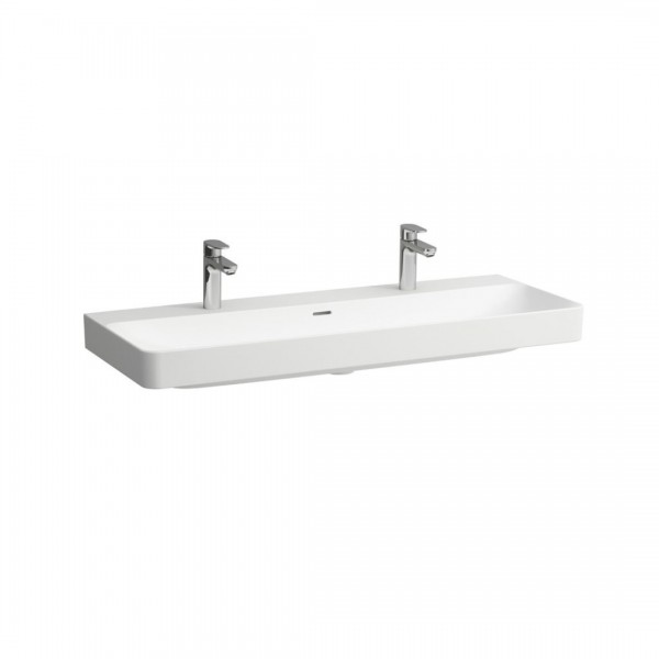 Laufen Pro X umywalka 120x46,5 cm prostokątna ścienna biały mat H8148617571071