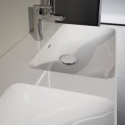 Laufen Pro X umywalka 120x46,5 cm podwójna prostokątna ścienna biała H8148620001041