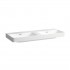 Laufen Pro X umywalka 120x46,5 cm podwójna prostokątna ścienna biała H8148620001091