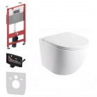 Tece Base Fresh Ottawa zestaw WC podtynkowy 6w1 biały mat 79302