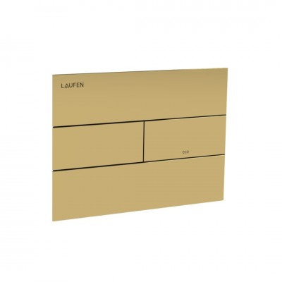 Laufen Ineo City przycisk spłukujący złoty połysk H9001200010001