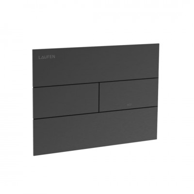 Laufen Ineo City przycisk spłukujący titanium czarny mat H9001201630001