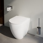 Laufen Pro X miska WC stojąca Silent Flush krótka spłukiwanie wirowe biała H8238610000001